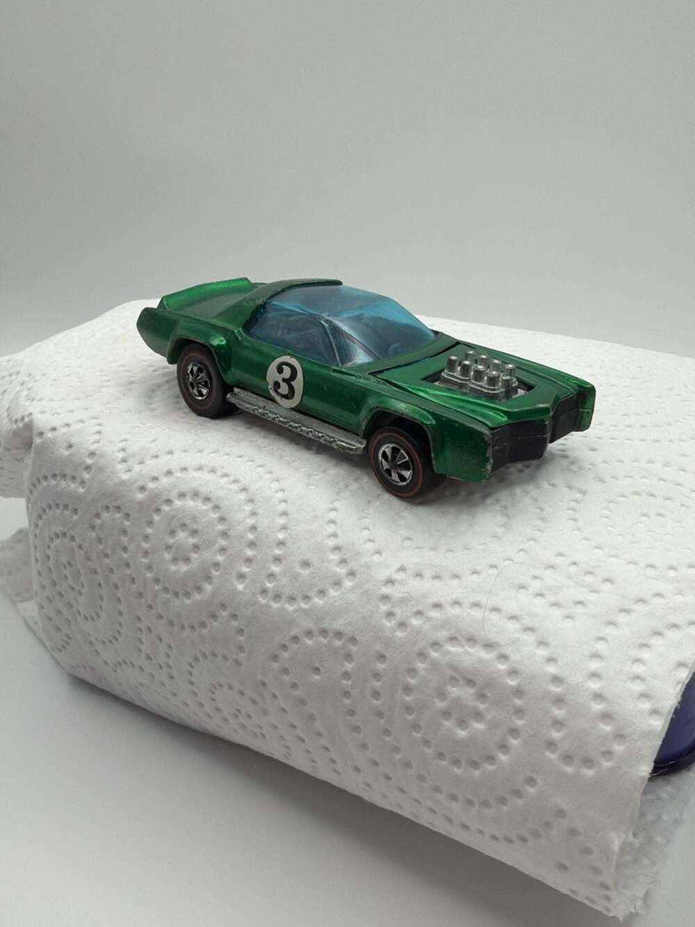 Vintage 1969 Hot Wheels Redline Sugar Caddy Spectraflame Green Die-Cast Car
